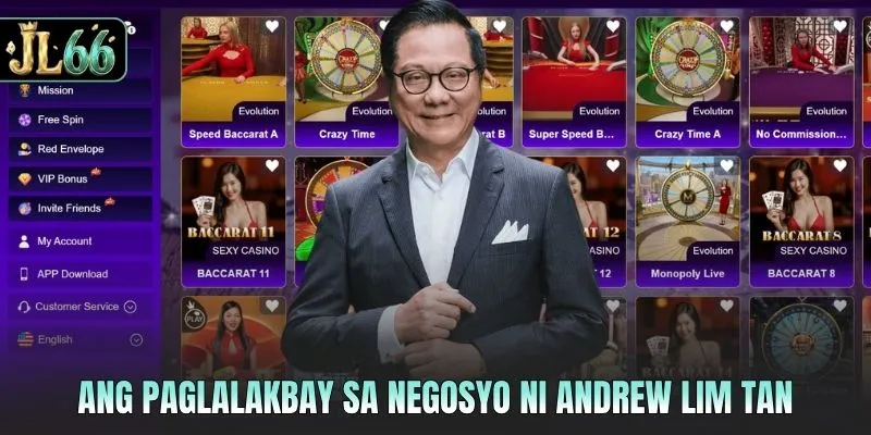 Ang Paglalakbay sa Negosyo ni Andrew Lim Tan