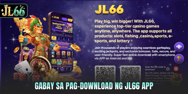 Gabay sa pag-download ng JL66 app