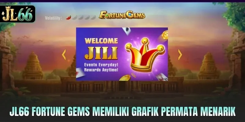JL66 Fortune Gems memiliki grafik permata menarik