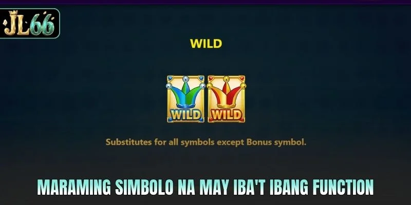 Maraming simbolo na may iba't ibang function
