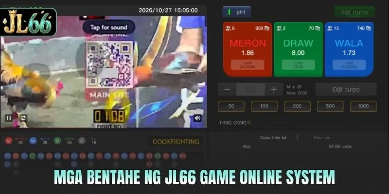Mga bentahe ng JL66 game online system