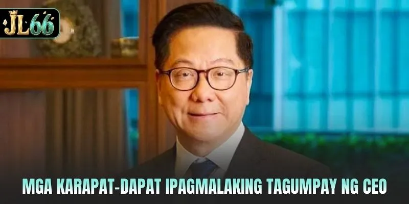 Mga karapat-dapat ipagmalaking tagumpay ng CEO