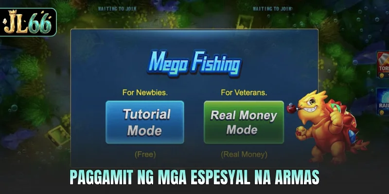 Paggamit ng mga espesyal na armas