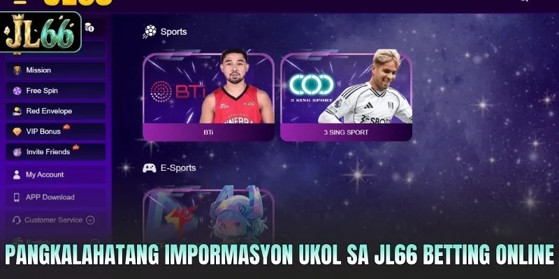 Pangkalahatang impormasyon ukol sa JL66 betting online
