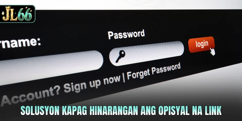 Solusyon kapag hinarangan ang opisyal na link